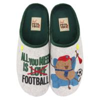Hot Potatoes pantoffels Kolssas grey-45 - thumbnail