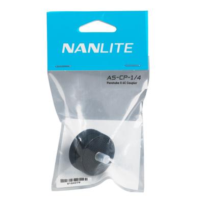 Nanlite Coupler 1/4" (for Pavotube 6CII)