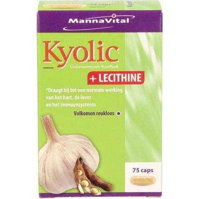 MannaVital Kyolic + Lecithine Capsules