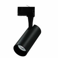 Spanningsrail spot GU10 zwart voor 50mm lamp excl. lamp kies zelf de lamp 169-153 - thumbnail