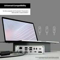 CalDigit TS4 Thunderbolt Station 4 Plus Grijs - thumbnail