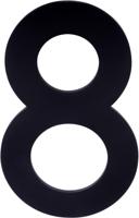 Formani Square LSQHN150 huisnummer - mat zwart - thumbnail