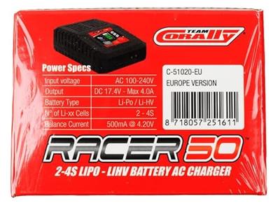 Team Corally - Racer 50 - Lader 2-4S Lipo - 50W