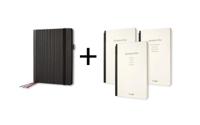 Sigel SI-CF132 Conceptum Flex Business Organiser A4 Zwart/Kunstleer + 3 Schriften - thumbnail