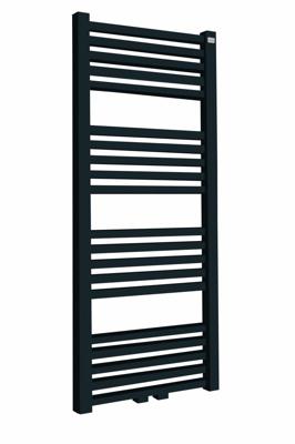 Radiator Tower Middenonder Aansluiting 182X60 cm Antraciet Aqua Splash