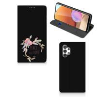 Samsung Galaxy A32 4G | A32 5G Enterprise Editie Magnet Case Boho Text - thumbnail