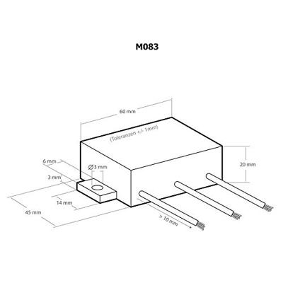 M083 Laadregelaar Module 13.8 V/DC 1.5 A