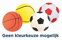 TRIXIE DRIJVENDE SCHUIMRUBBER NEON BAL ASSORTI 6X6X6 CM 24 ST - thumbnail