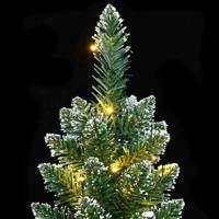 VidaXL Kunstkerstboom smal met 300 led's 210 cm - thumbnail
