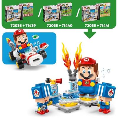 Lego Super Mario 72035 Mario Kart Toads Garage - thumbnail