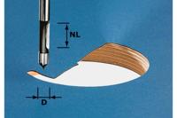 Festool HW S8 D8/19 Freesbit Boorfrees S 8mm 8x19mm - 491037 - thumbnail