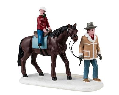Lemax happy trails kerstdorp figuur type 4 Vail Village 2024