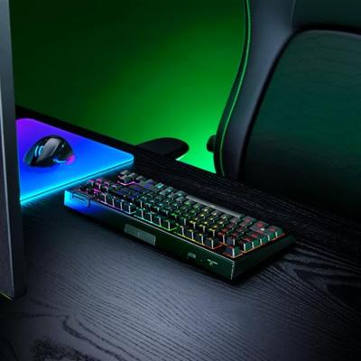 Razer BlackWidow V4 Tenkeyless HyperSpeed Linear Yellow toetsenbord Razer BlackWidow V4 Tenkeyless HyperSpeed Linear Yellow toetsenbord