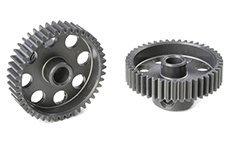 Team Corally - 64 DP Pinion - Short - Hard Anodised Aluminium - 44T - 3.17mm as