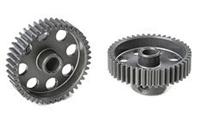 Team Corally - 64 DP Pinion - Short - Hard Anodised Aluminium - 44T - 3.17mm as - thumbnail