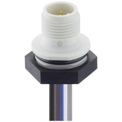 Lutronic 1230 05 T16CW101 0,5m Sensor/actuator inbouwconnector M12 Aantal polen (sensoren): 5 Stekker, inbouw 1 stuk(s)
