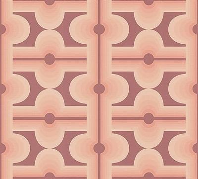 AS Creation Retro Chic - Rood - Retro - 395332