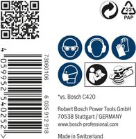 Bosch Accessoires Expert M480 schuurnet voor excenterschuurmachines 125 mm, K320 50-delig - 1 stuk(s) - 2608900687 - thumbnail