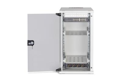 Digitus DN-49104-SET 10inch-patchkast 12 HE Grijs