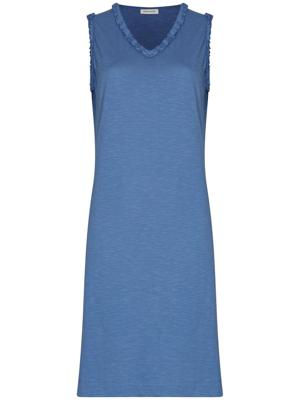 Grijsblauw katoenen nachthemd Pastunette