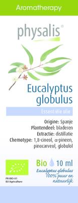Physalis Aromatherapy Eucalyptus Globulus Essentiele Olie Bio