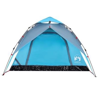 VidaXL Koepeltent 4-persoons snelontgrendeling blauw VidaXL Koepeltent 4-persoons snelontgrendeling blauw
