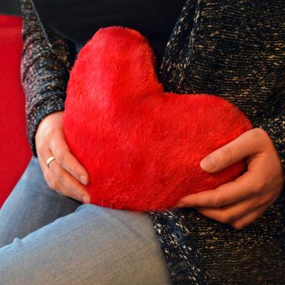Warming Heart Pillow - Warmtekussen - 26 cm - 45min Hot