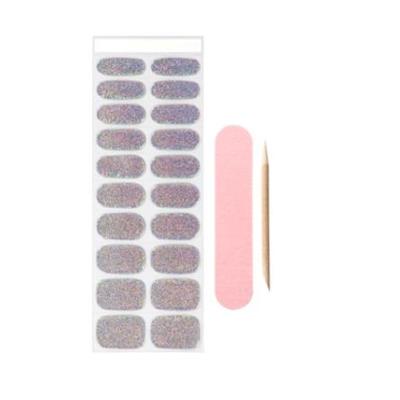 The CouCou Club Coucou Semi-Cured Gel Nail Wraps Glitter Galore 1Stuks