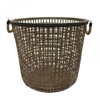 Mand Bamboe/Hout Ø48cm - thumbnail