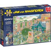 Jumbo legpuzzel Jan van Haasteren - The Art Market 2000 stukjes - thumbnail