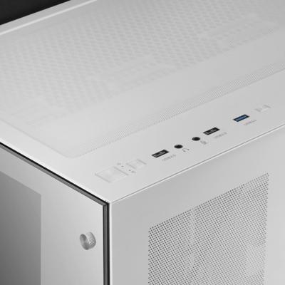 ATX Semi-toren doos Mars Gaming MCV3 PREMIUM XXL RGB Wit - thumbnail