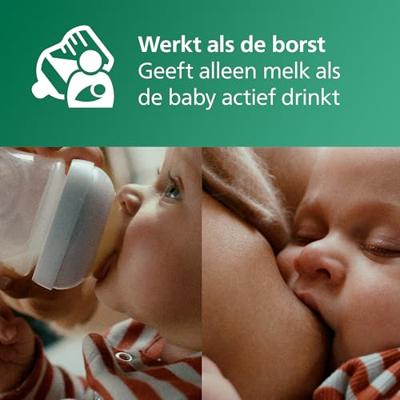 Philips AVENT Natural Response 3 glazen flessen + fopspeenset doorzichtig - thumbnail