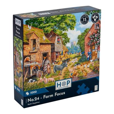 No.24 - Farm Focus Puzzel 1000 Stukjes No.24 - Farm Focus Puzzel 1000 Stukjes