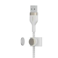 Kabel USB naar Lightning Belkin CAA010BT2MWH Wit 2 m - thumbnail