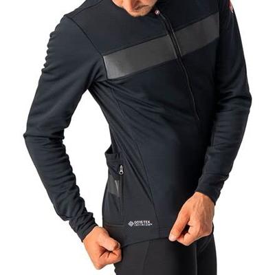 Castelli Raddoppia 3 fietsjack zwart heren XL