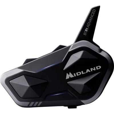 Midland C1529.05 Midland BTR1 Advanced X, Bluetooth Kommunikation, Einzelgerät Intercomset voor motorrijders