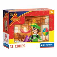 Clementoni blokkenpuzzel sinterklaas - 12st. - thumbnail