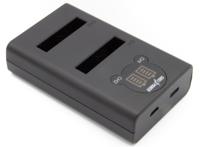 ChiliPower Canon NB-6L / NB-6LH dubbellader voor 2 camera accu's (tegelijk) - thumbnail