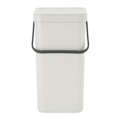 Brabantia Sort & Go afvalemmer 16 liter light grey