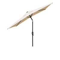 4goodz Rechthoekige Parasol Kantelbaar 150X250 cm - Creme - thumbnail