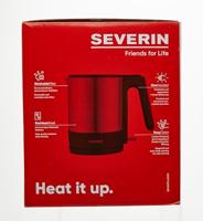 Severin WK3409 Waterkoker 1.7L 2200W RVS/Zwart - thumbnail