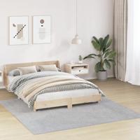 Antislip Shaggy Tapijt Grijs 200 x 200 cm PP - thumbnail