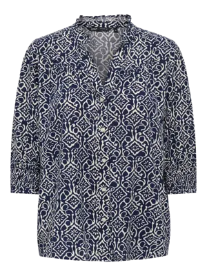 Only Onlraya 3/4 Shirt Wvn Noos Blouse Night Sky Adena Graphic