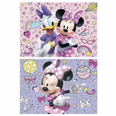 Set van 2 Puzzels Educa Minnie Mouse 48 Onderdelen