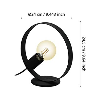 Eglo Zwarte tafellampFrijolas - 43615