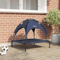 VidaXL Hondenbed marineblauw 71 x 64 x 71 cm staal - thumbnail