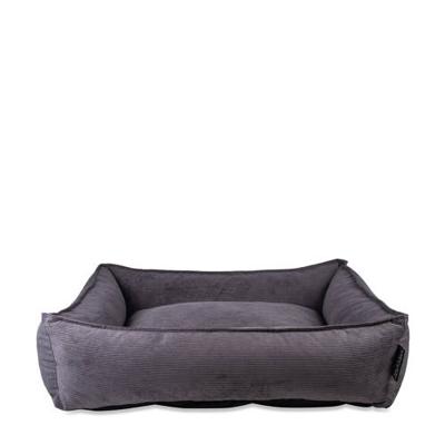 Lex & Max® Hondenbed Chicago, grijs, Maat: 90 x 70 cm