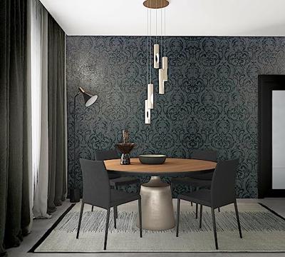 Novamur Jackie Behang met vintage vervaagde ornamenten print - 6830-40