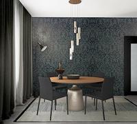Novamur Jackie Behang met vintage vervaagde ornamenten print - 6830-40 - thumbnail