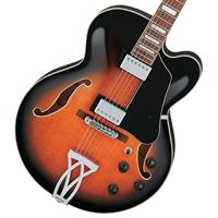 Ibanez AF75-BS AF hollowbody gitaar brown sunburst - thumbnail